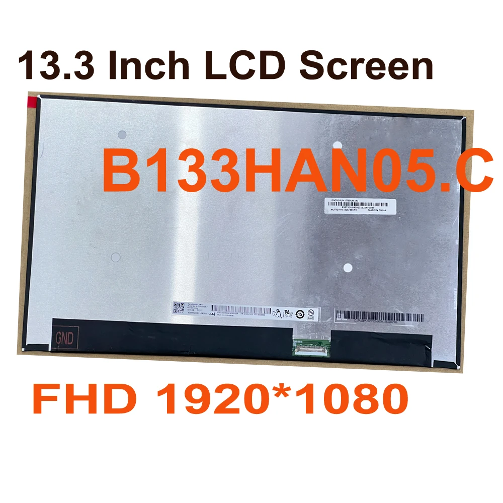 13.3'' IPS Laptop LCD Screen B133HAN05.C for ASUS ZenBook 13 UX333FA UX333FN Display Matrix Replacement FHD 1920x1080 30pins