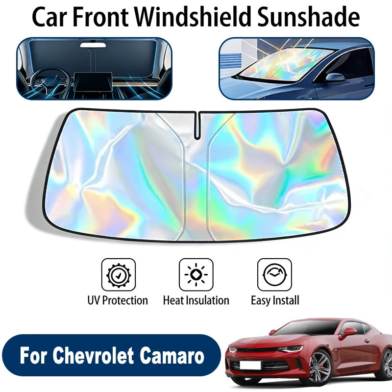 

Car Windshield Sun Shade UV Reflective Sun Visor Protection Cover For Chevrolet Camaro 5th 6th Gen 2010-2024