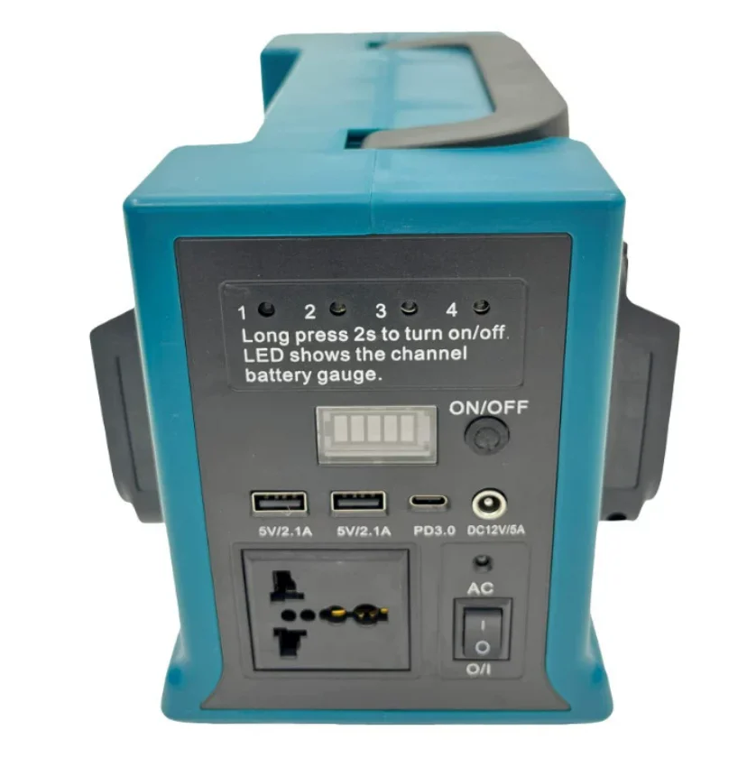 Power Inverter Converter for Li Battery Power Tools, AC to DC Adapter Charger for Electric Tool Batteries