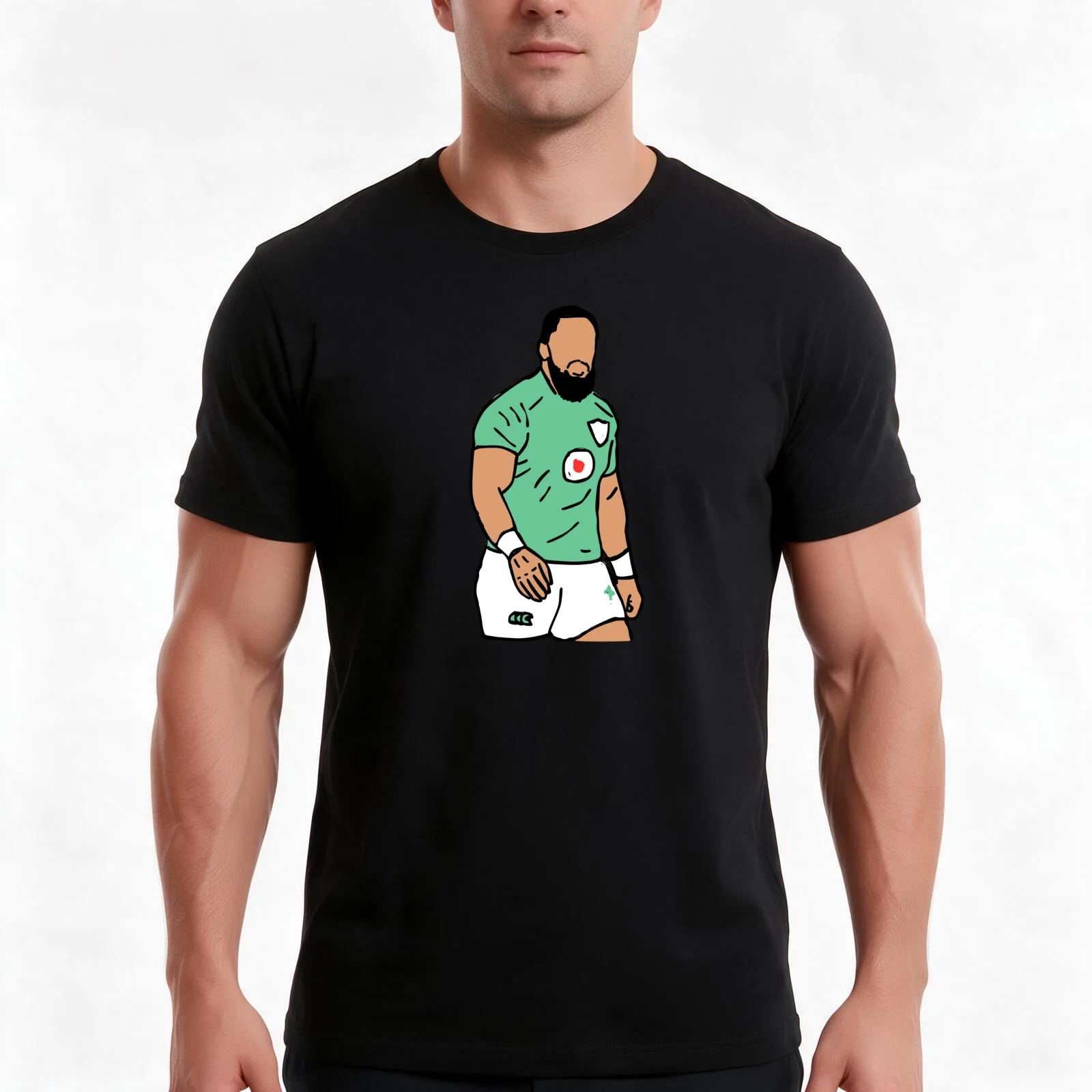 Bundee - Bundee Aki Tribute T-Shirt, Summer Casual Cotton Tee, Oversized Streetwear Tops, Vintage Graphic Print, 100% Cotton