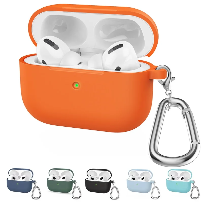Weiche Silikonhülle für Apple Airpods Pro Kopfhörerhülle Drahtloses Bluetooth-Headset-Zubehör für AirPods Pro 1-Kopfhörerabdeckung