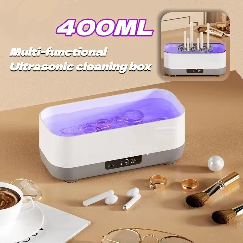 Cleaning Machine High Frequency Cleaner Vibration Full Cleaning Jewelry Household Adjustable Timing Cleaner New