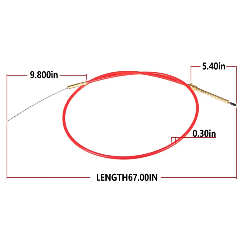 Schakelkabelmontageset Voor Cobra 1986-1993, Verstelgereedschap Montagepakking Set Geschikt Voor Cobra 987661 Sierra 18-2245