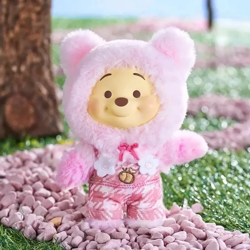 الأصلي ديزني ويني ذا بوه كاندي سلسلة الطرفية صندوق أعمى صندوق الغموض Kawaii الفينيل الوجه قلادة Pupu دمية دب لعبة الهدايا