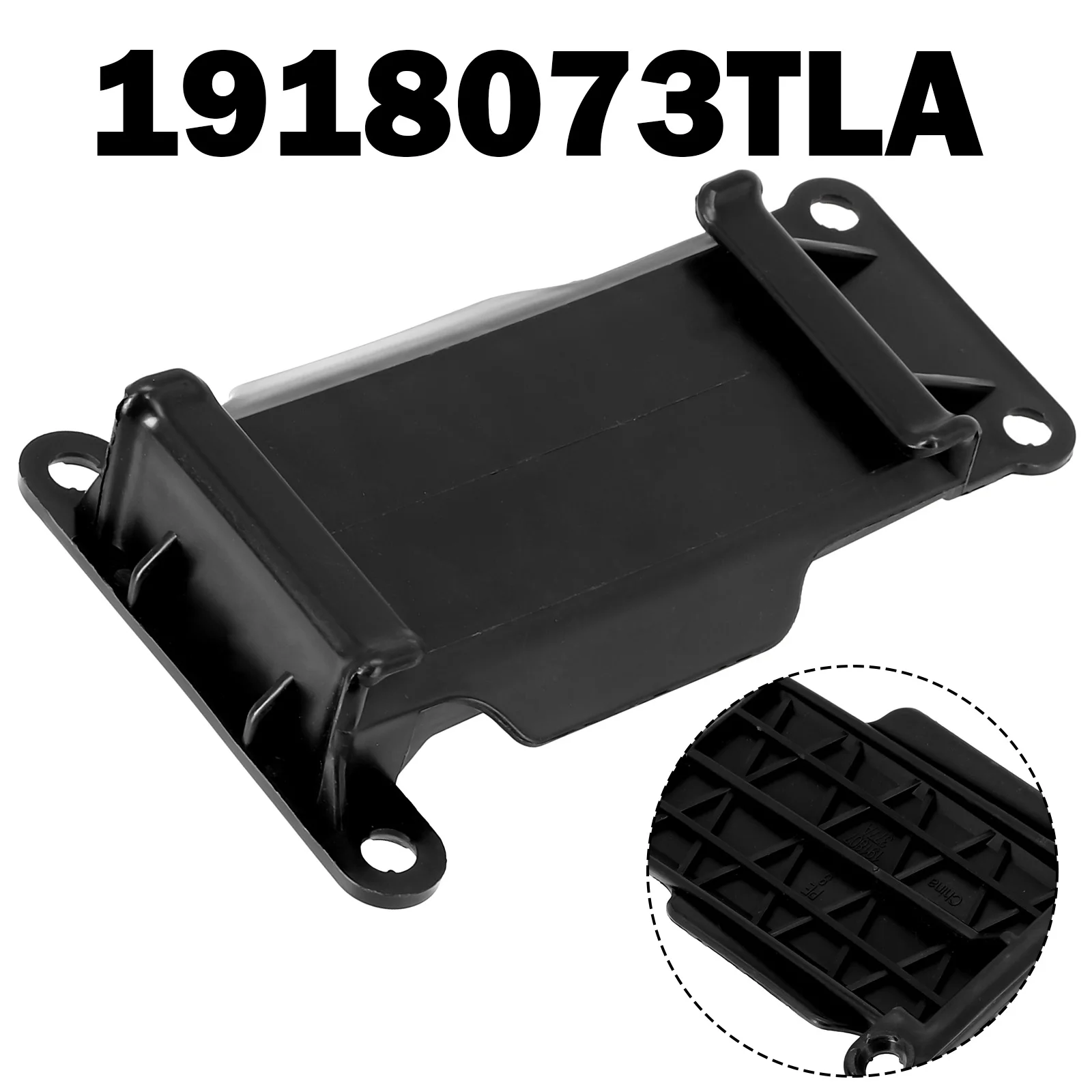 

Practical Quality Useful Bumper Bracket Holder 1x Accessories Black Parts Plastic Replacement Stand Vehicle 1 Pc