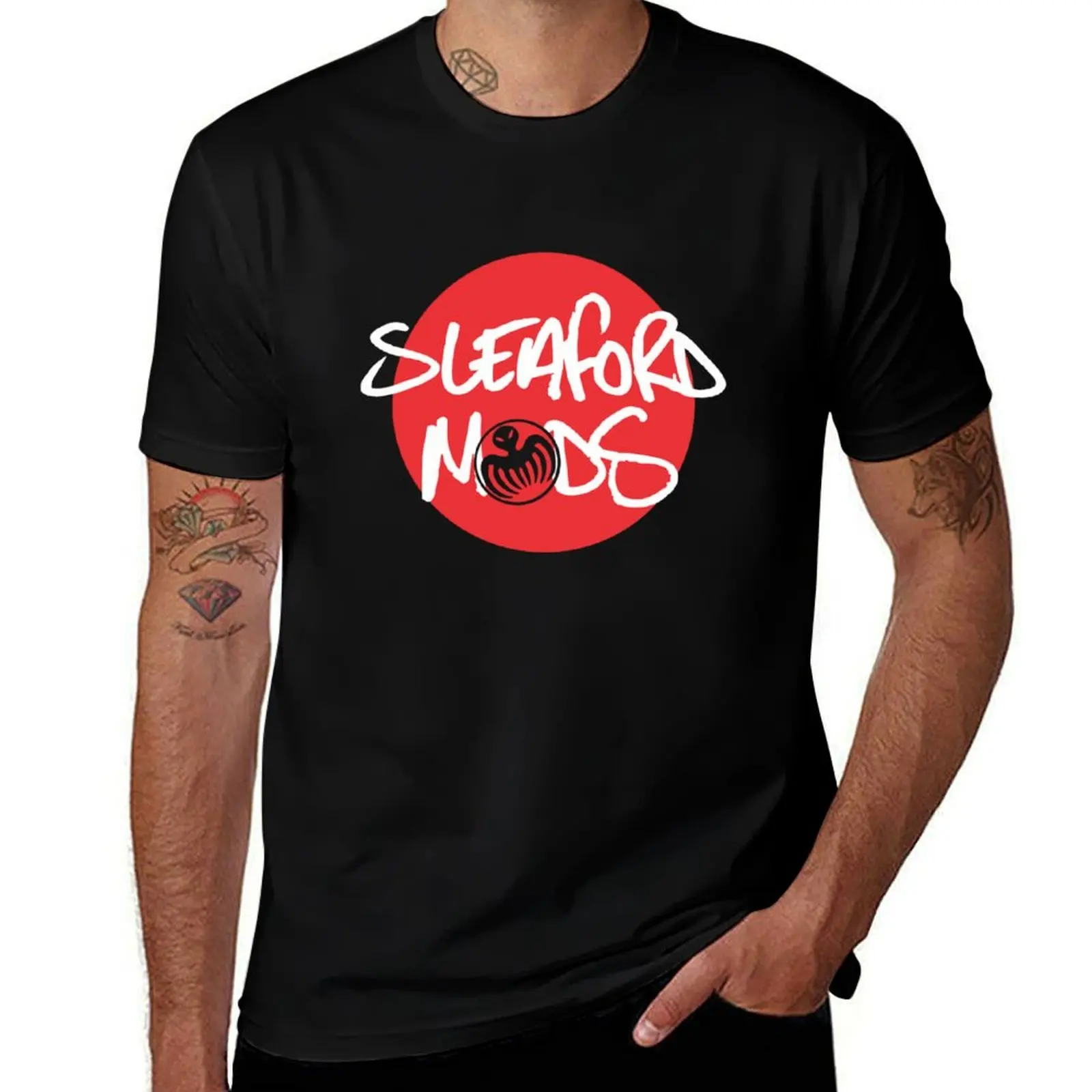 

Sleaford Mods Music DZ41 T-Shirt sports fans customizeds anime t shirts man clothes Men's t-shirts