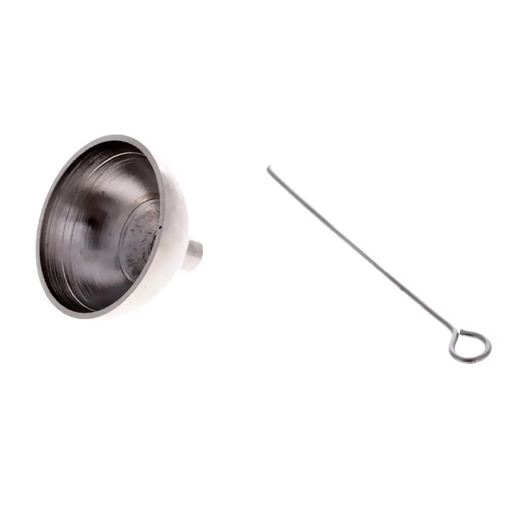 Small Metal Funnel Stainless Perfume Funnel Mini Funnel Essential Oil Refill Tool for Jars Vials and Flasks