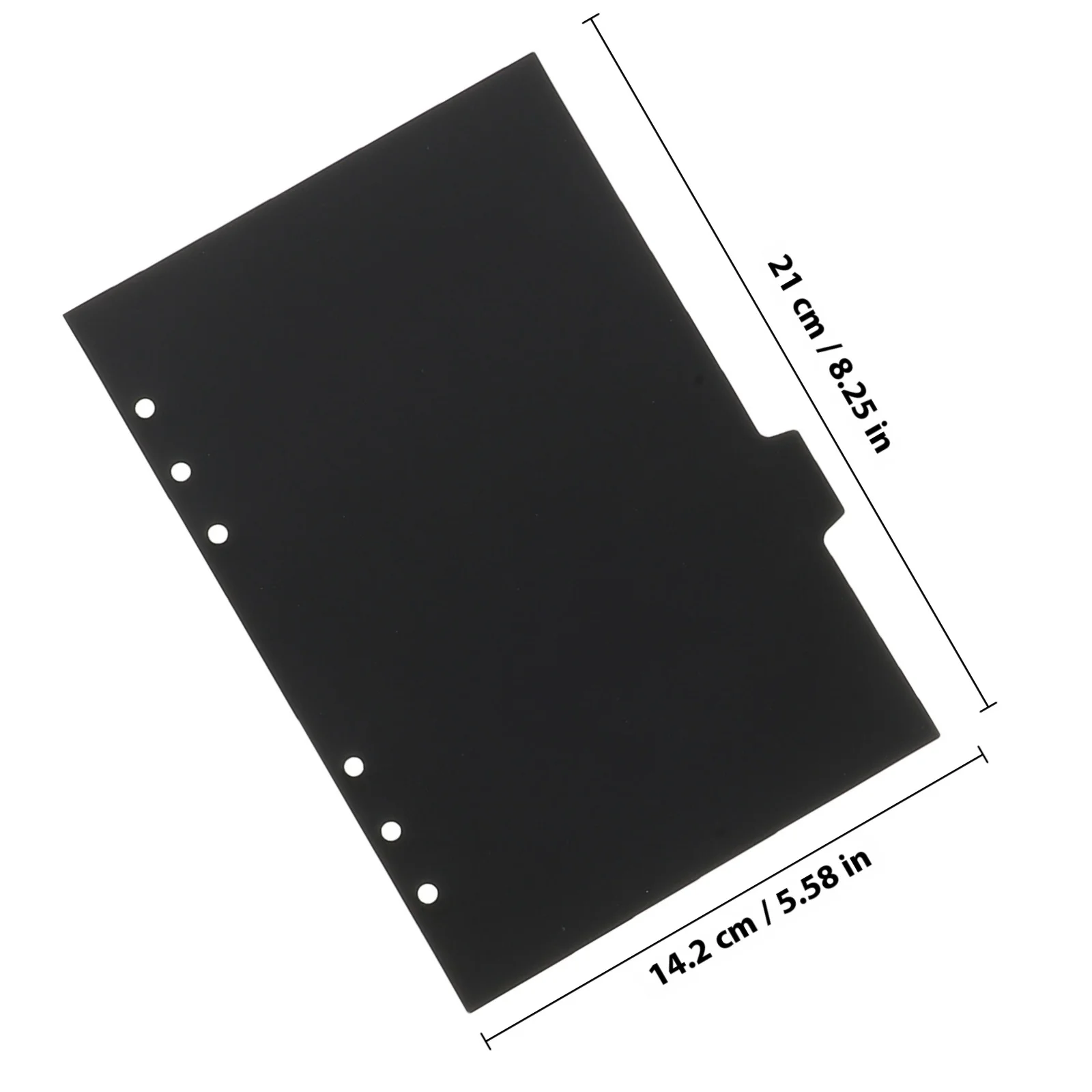 14 قطعة فواصل الموثق A5 دفتر تبويب فواصل علامات الصفحة الملونة للمخططين ملفات تقارير فضفاضة ورقة المنظمون مؤشر