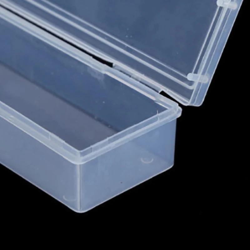 

1 шт., прозрачная кисть, карандаши для рисования, ящик для хранения акварельных ручек, контейнер для инструментов для рисования, прочный пластиковый ящик для хранения канцелярских принадлежностей