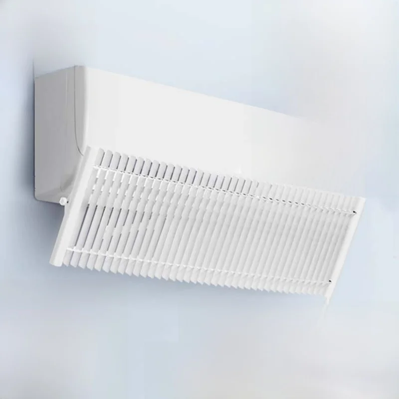 

Wall-Mounted Air Conditioner Wihield Blind Foldable Wind Direction Changer Windproof Device Bedroom Dustproof Cover