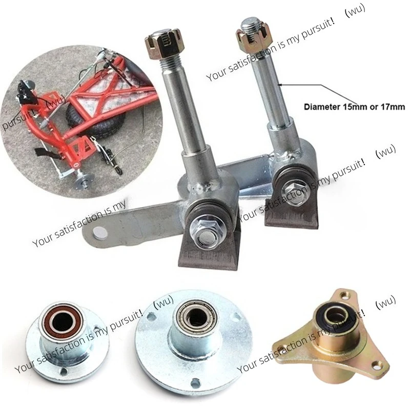 Go Kart 4WD Modified Steering Pillar Knuckle Hub for 110cc 168 200F Motocross UTV