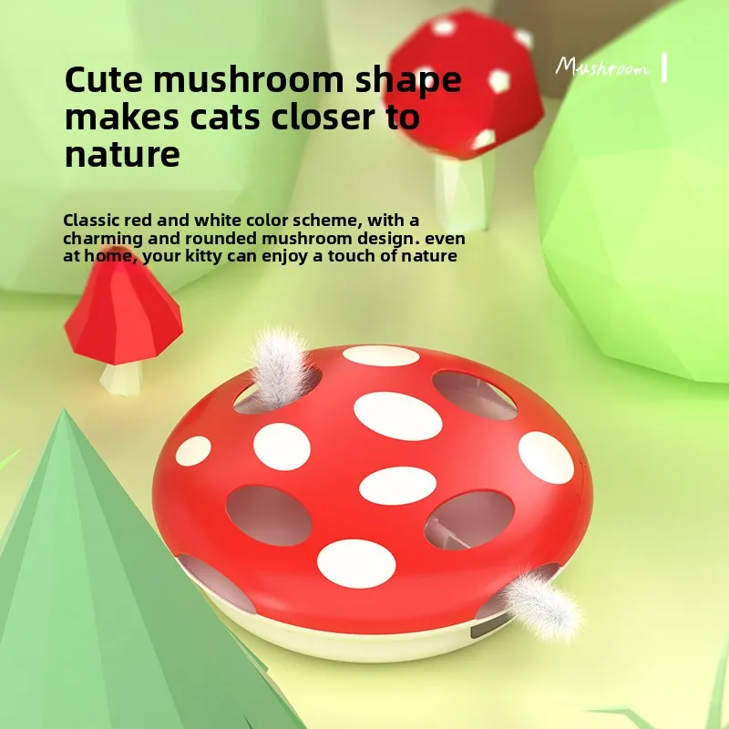 

Voice ing Toy Interactive Teaser Sti Small Toys for Kittens Boredom Buster Non-Tumbling Weeble Wobble