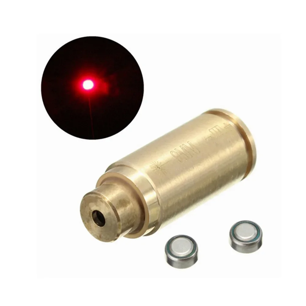 Tactical 9mm infrared laser calibrator 9mm calibrator red laser tactical gun calibrator locator aiming