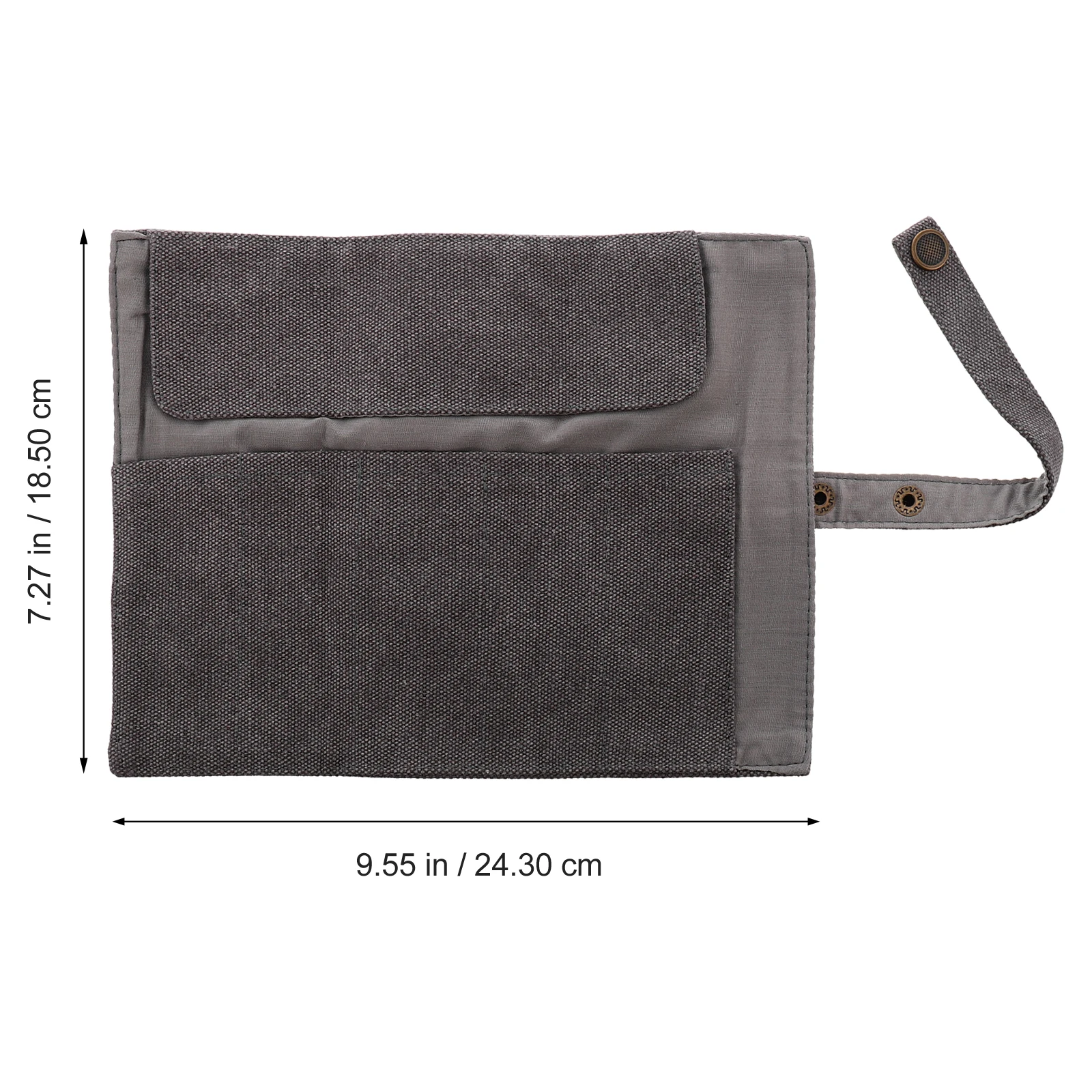

Graceful Watch Accessories Pouch Premium Canvas Travel Organizer Bag For Watches With Stylish Cord Closure And Large Capacity
