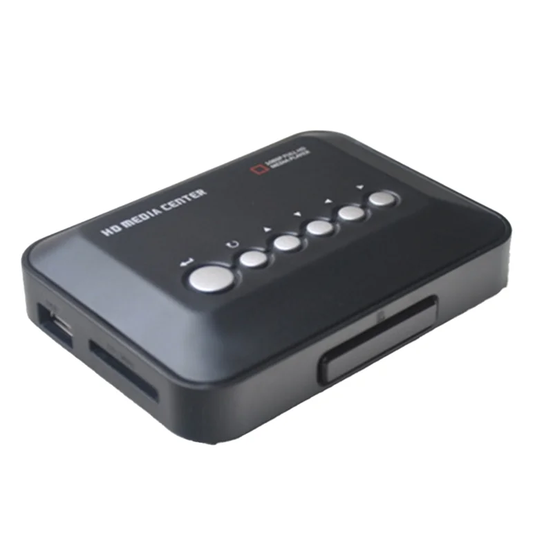 

N82R Full HD 1080P Поддержка - Совместимость с AV USB HDD SD MMC H.264 MKV Портативный мультимедийный медиаплеер EU PLUG