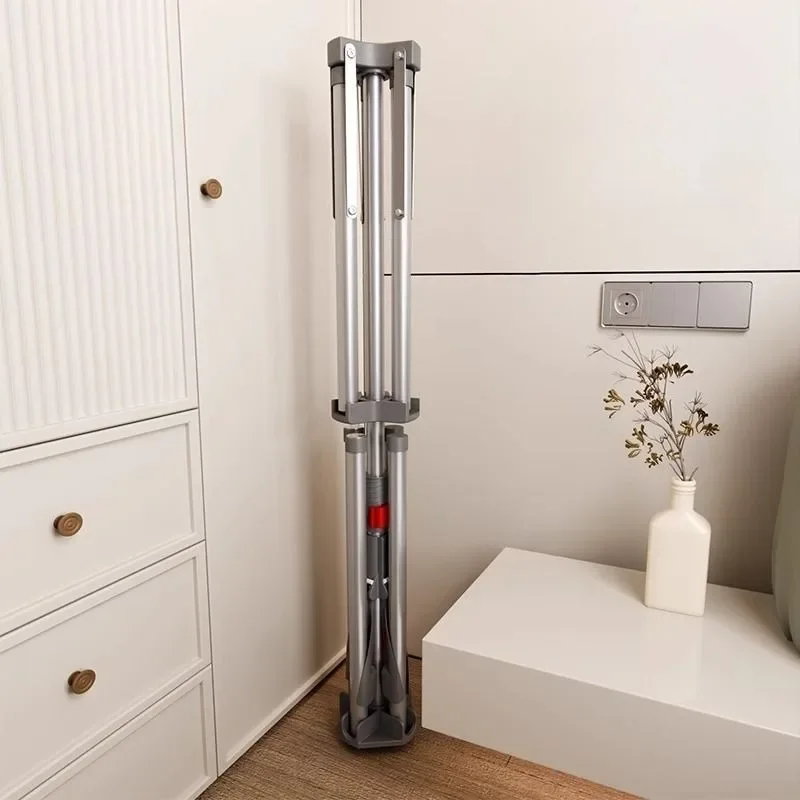 Convenient Foldable Indoor Drying Rack Simple Extendable Balcony Drying Rack Large Capacity Floor Standing Household Merchandise
