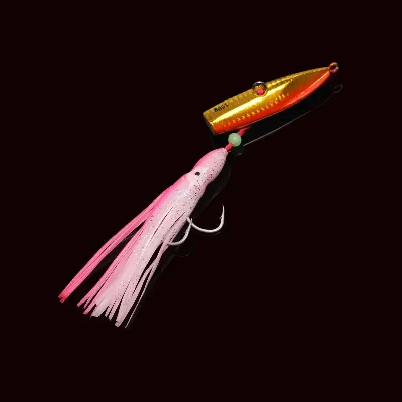 150g 180g 200g Luminious Glow Sea Fishing Metal Jigs Inchiku Fishing Jigs Artificial Bait Jigging Lures Saltwater Slow Pitch