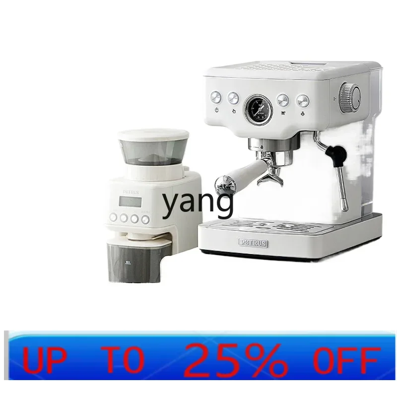 

LTT ретро кофемашина бытовая маленькая концентрированная полностью полуавтоматическая молочная пенка