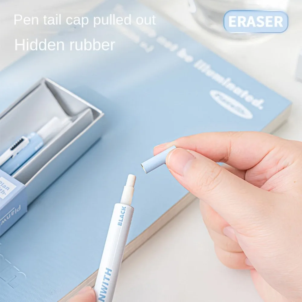 Multifunctional Four in One Ballpoint Pen Stationery Creative Four-color Gravity Pen 0.5mm Lead Core Pencil