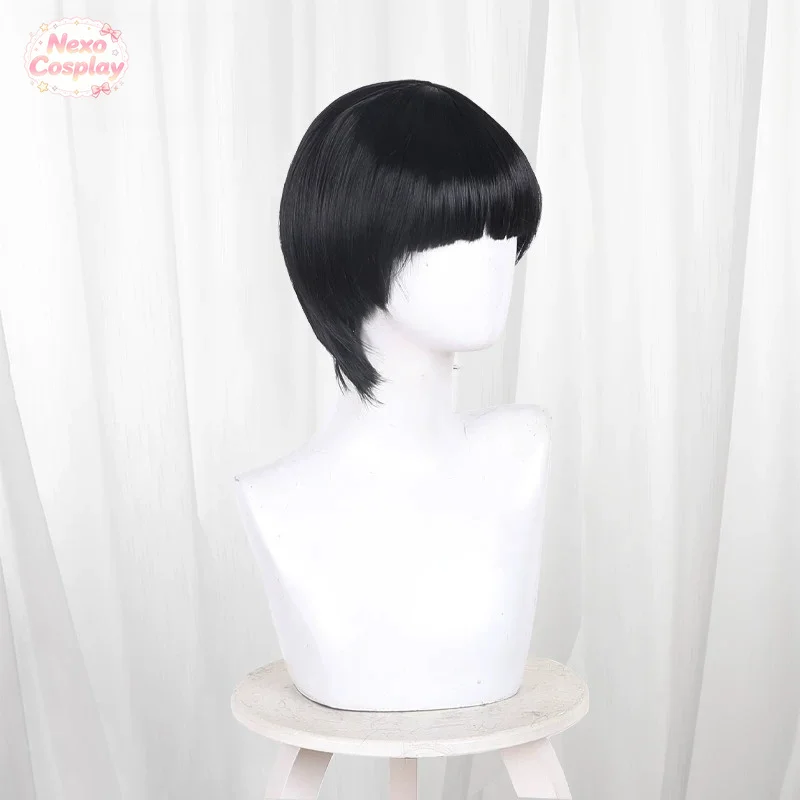 Witch Hat Atelier Euini Cosplay Wig Black Short Hair Round Top NexoCosplay view 2