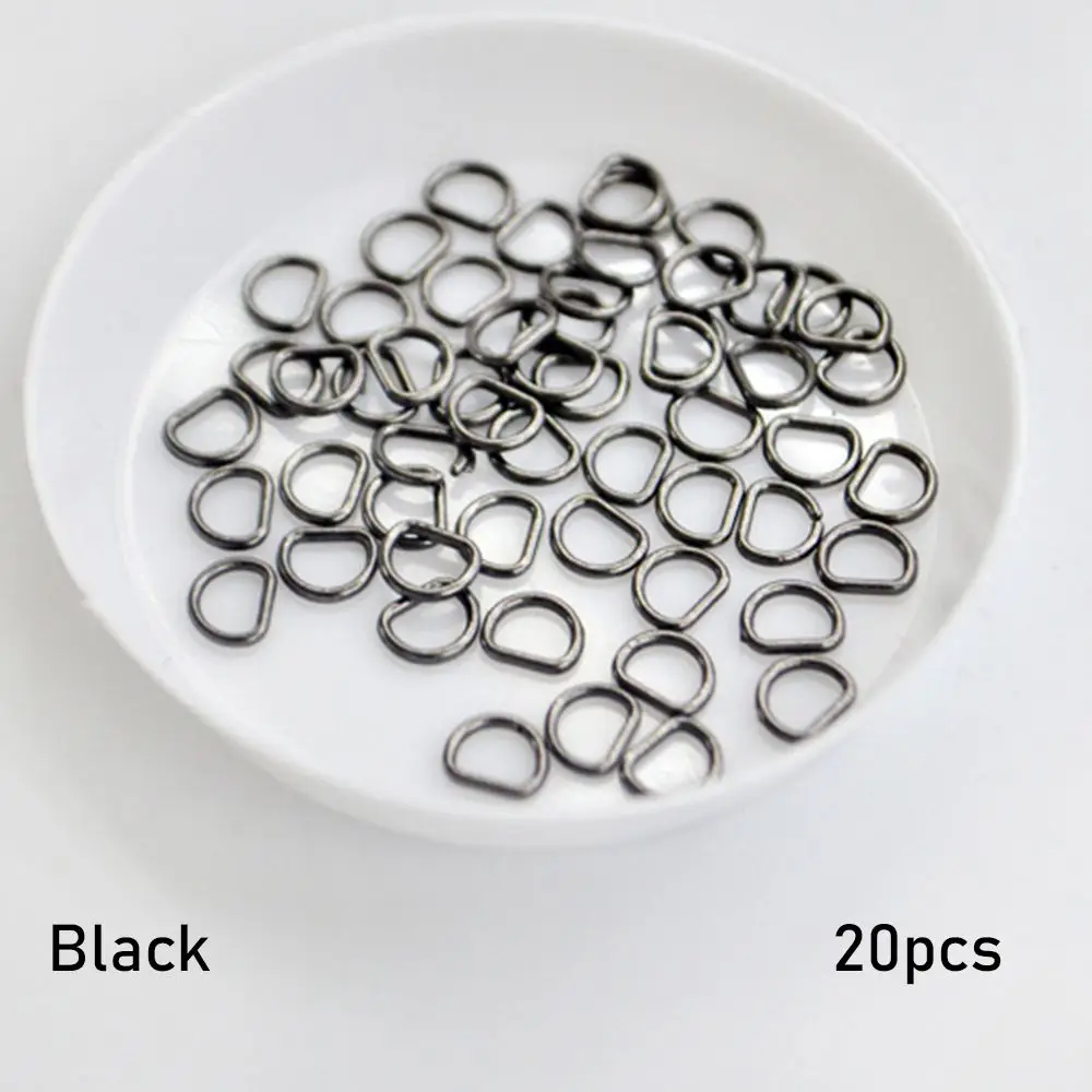 

10/20pcs Newest 4 colors Bags Accessories Diy Dolls Buckles D-Buckle Belt Buttons