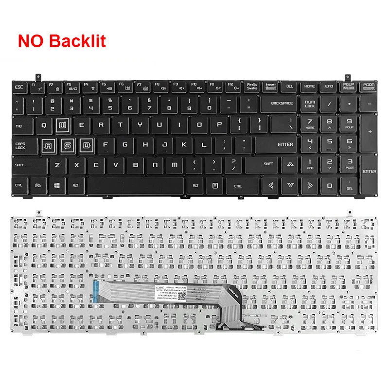 Imagem -04 - Teclado de Substituição do Portátil Compatível para Machenike T90 Plus X3-s X8ti-s x8 Pro T7-a P760 Novo