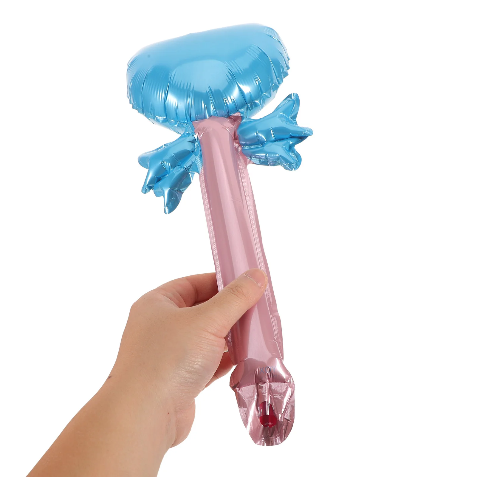 

50Pcs Handheld Heart Balloon Sticks Foil Aluminum Love Balloons for Valentines Day Wedding Anniversary Party Decorations