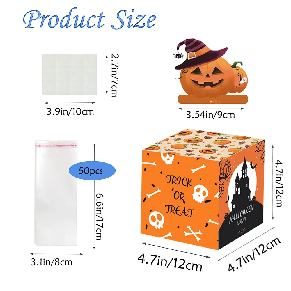 Halloween Decoration 1pc 12*12*12cm Birthday Money Box Cash Gift Surprise Money Gift Boxes with Pull Out Happy Birthday Day Card