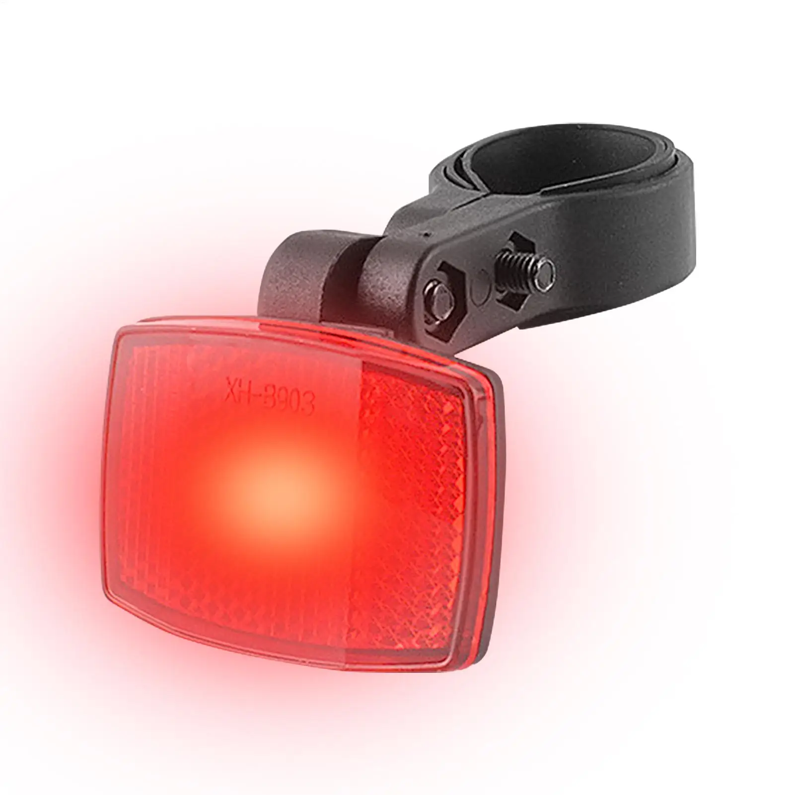 الجبهة الخلفية دراجة دراجة عاكس مجموعة أحمر أبيض تصاعد قوس الدراجة السلامة الحذر عاكس القرص دراجة الملحقات