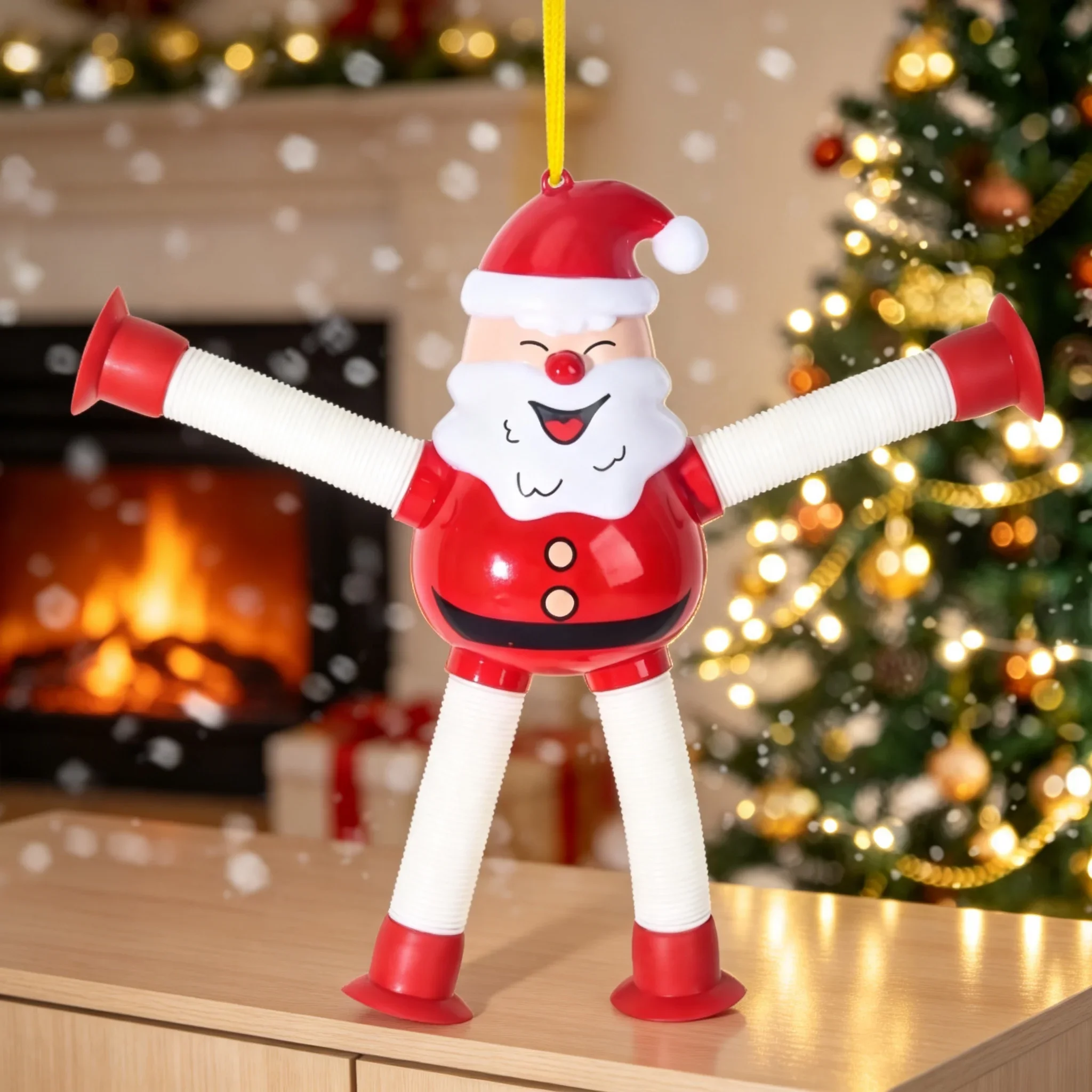 4 Pcs Christmas Pendant Ornaments, Sculpture Decorations, Christmas Gift And Christmas Tree Decorations, Christmas Decorations
