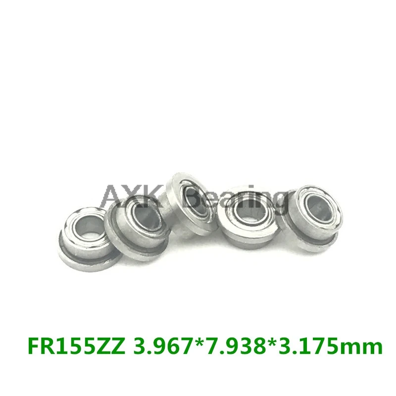 Free Shipping High Quality 10psc Fr155zz FR155ZZ(3.967*7.938*3.175)   Bearing Inch Flanged Ball Bearing