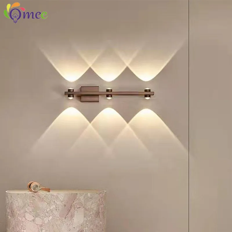 OMEE – applique murale en cuivre doré, style nordique moderne et minimaliste, pour salle de bain, chambre à coucher, salon, arrière-plan, lavabo, miroir, armoire