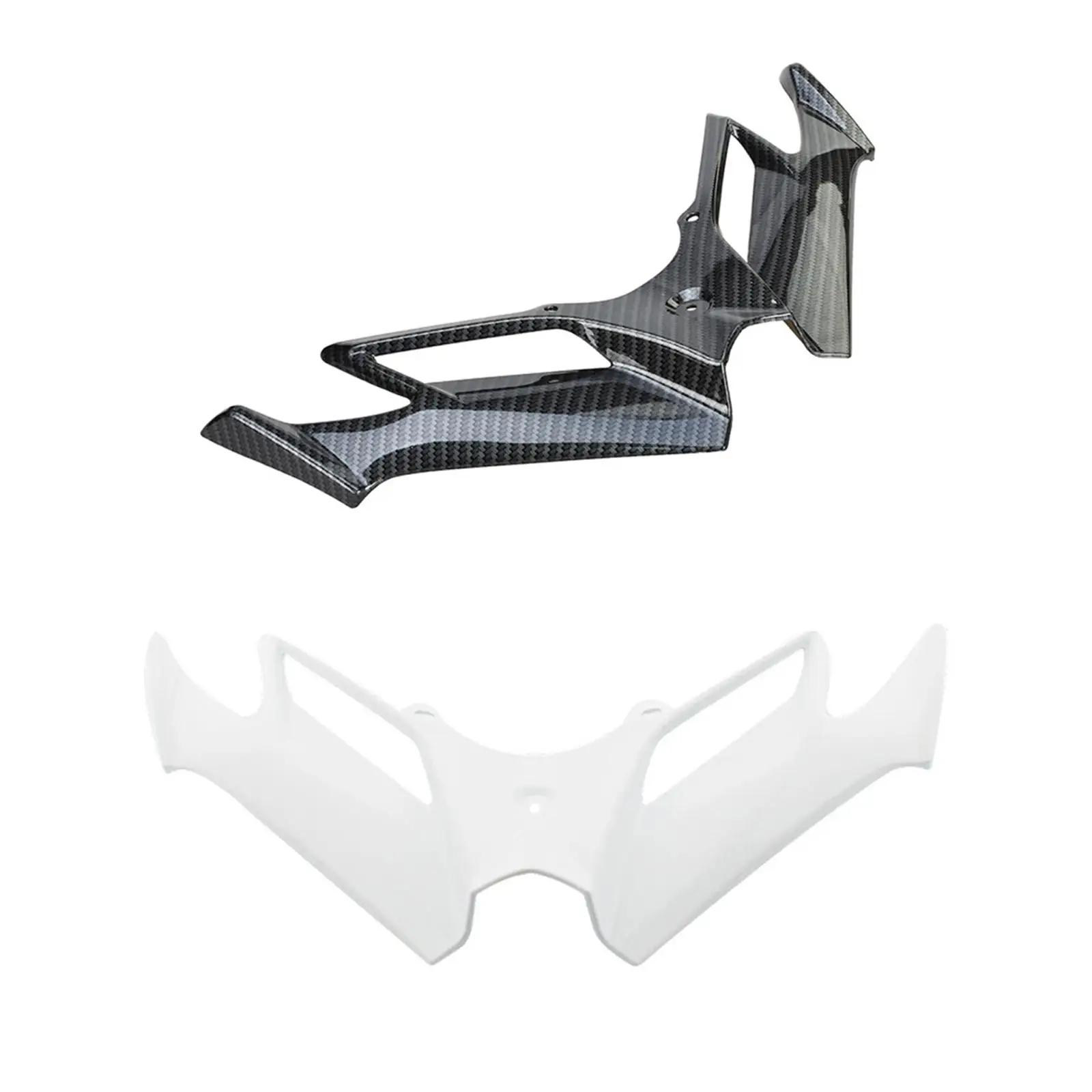 

Front Fairing Cover Winglet Replacement Multifunctional Motorbike Accessory Lightweight Spare Parts 16inch Long Aerodynamic