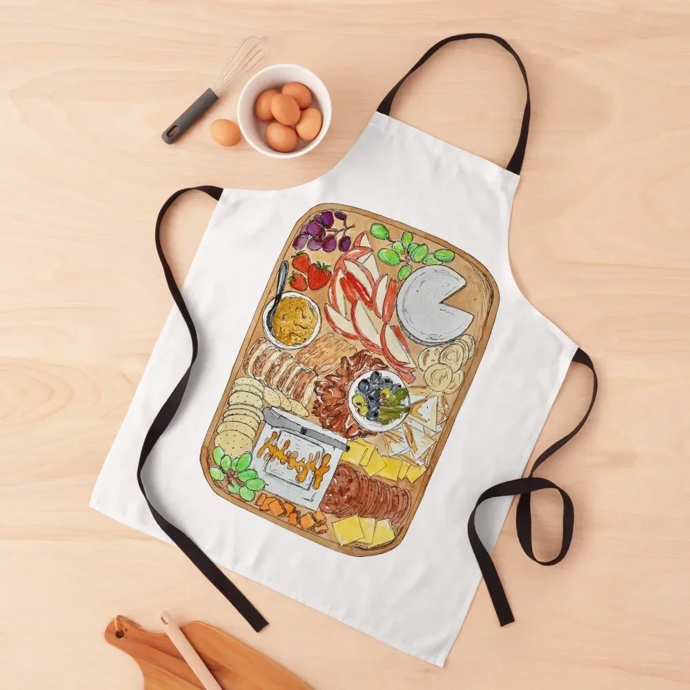 

Charcuterie board Apron work gowns for women cleaning kitchen gadgets Women Kitchen Useful Things For Kitchen Apron