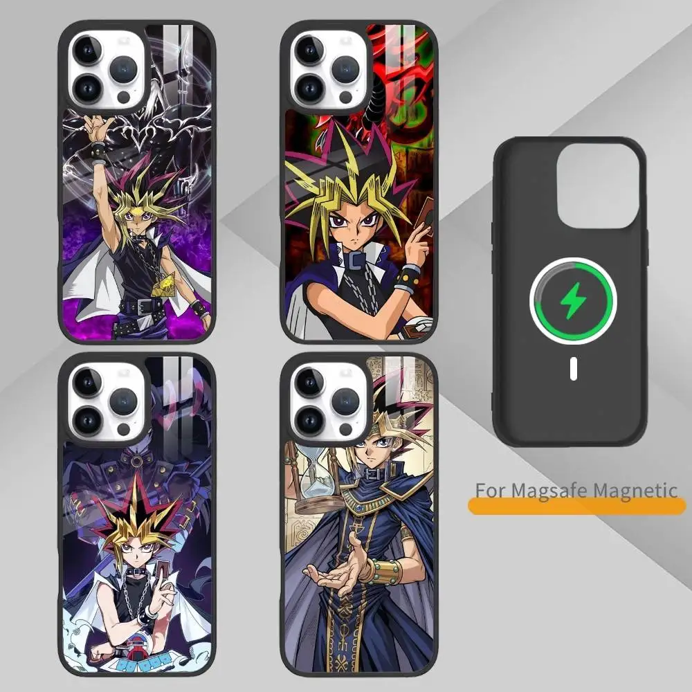 

Dark Magician-Yugi Muto Phone Case For iPhone17,16,15,14,13 Plus,Pro Max Magnetic For Magsafe Wireless Charging