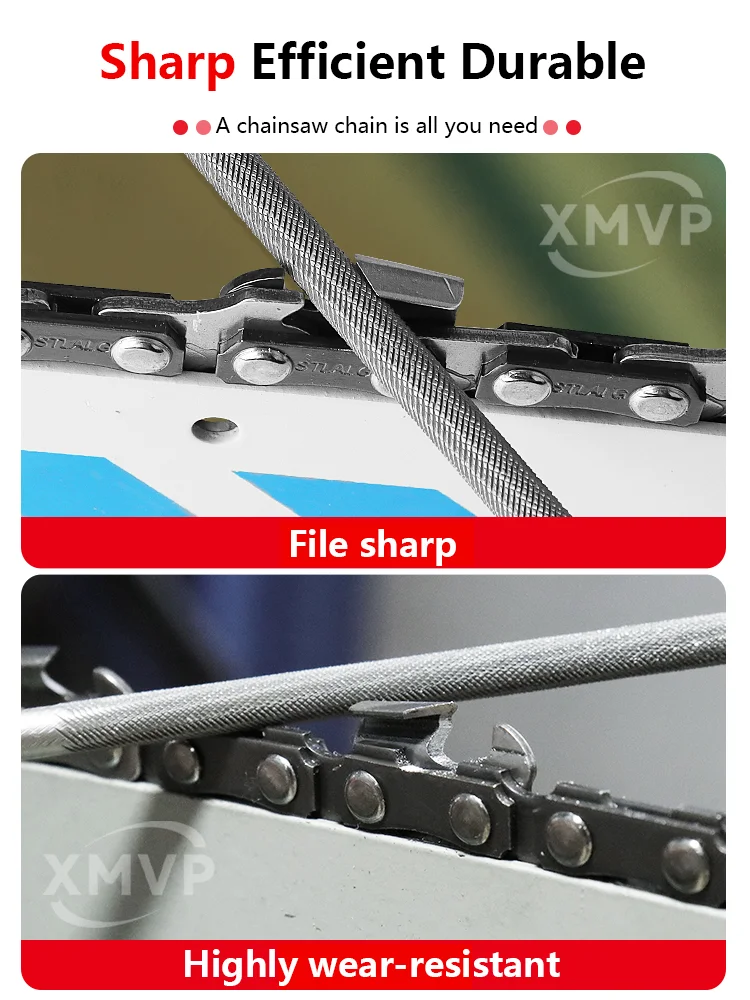 ملف المنشار، المنشار، ملف السلسلة، أداة طحن السلسلة، طحن سن المنشار، ملف منشار سلسلة محمول باليد، ملف طحن دائري #4