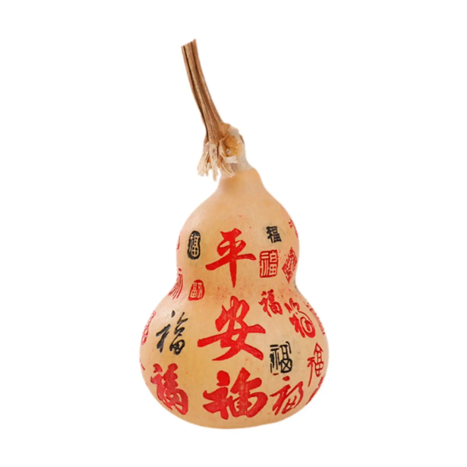 Gourd Figurine Artwork Fine Craftsmanship Souvenir for Car TV Cabinet Office