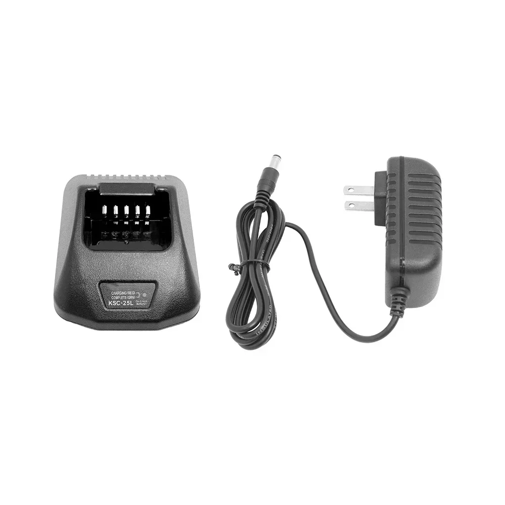 Cargador de escritorio para walkie-talkie, batería para KSC-25, Kenwood, TK-2140, TK-3140, TK-2160, radio bidireccional