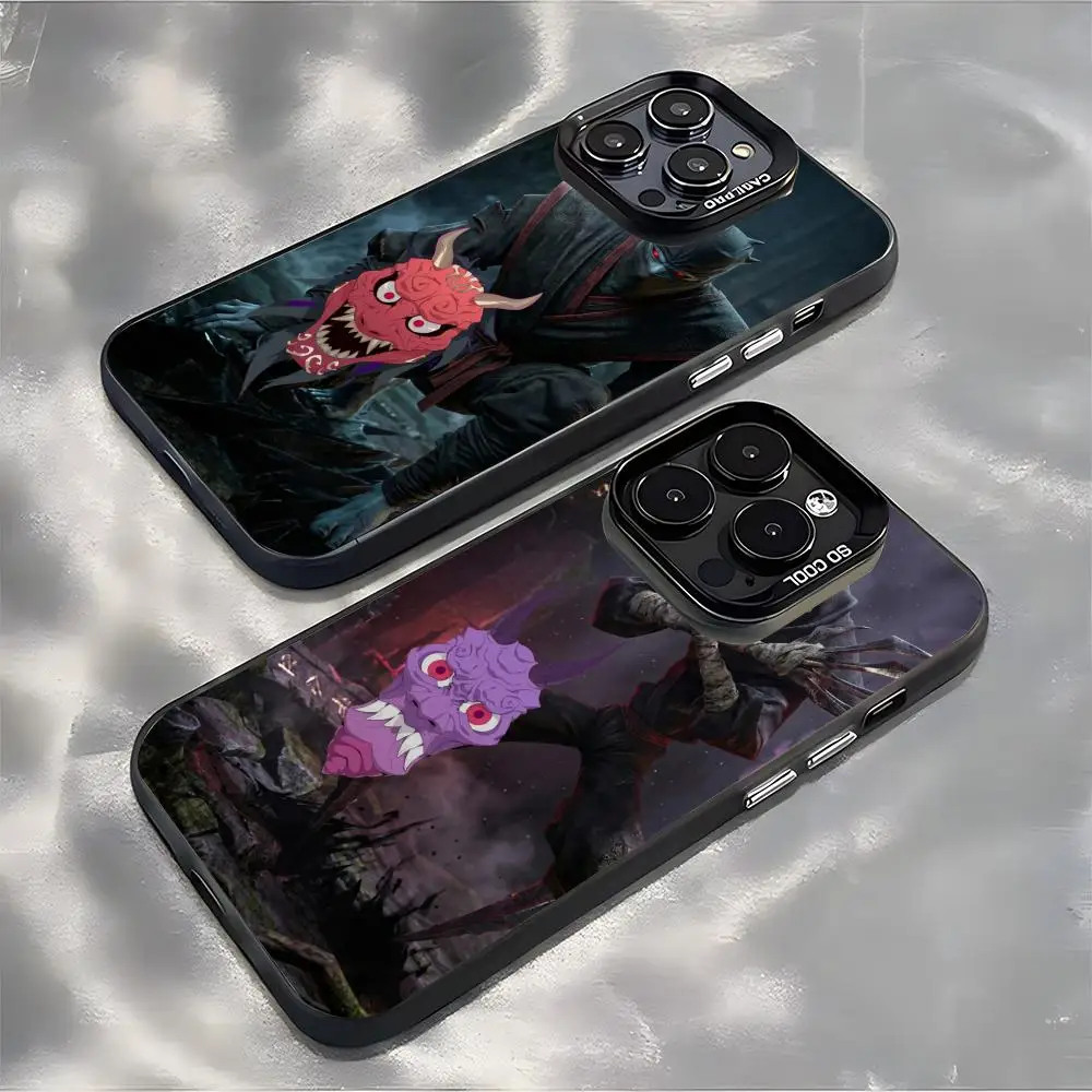 Чехол для телефона Jackie Chan Adventures Demon, серебристый, для iPhone 17, 16, 15, 14, 13, 12, 11 Pro Max Plus