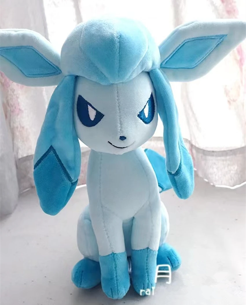 

25cm Glaceon Eevee Original Pokemon Pikachu Series Plush Toy Stuffed Dolls Christmas Gifts For Children