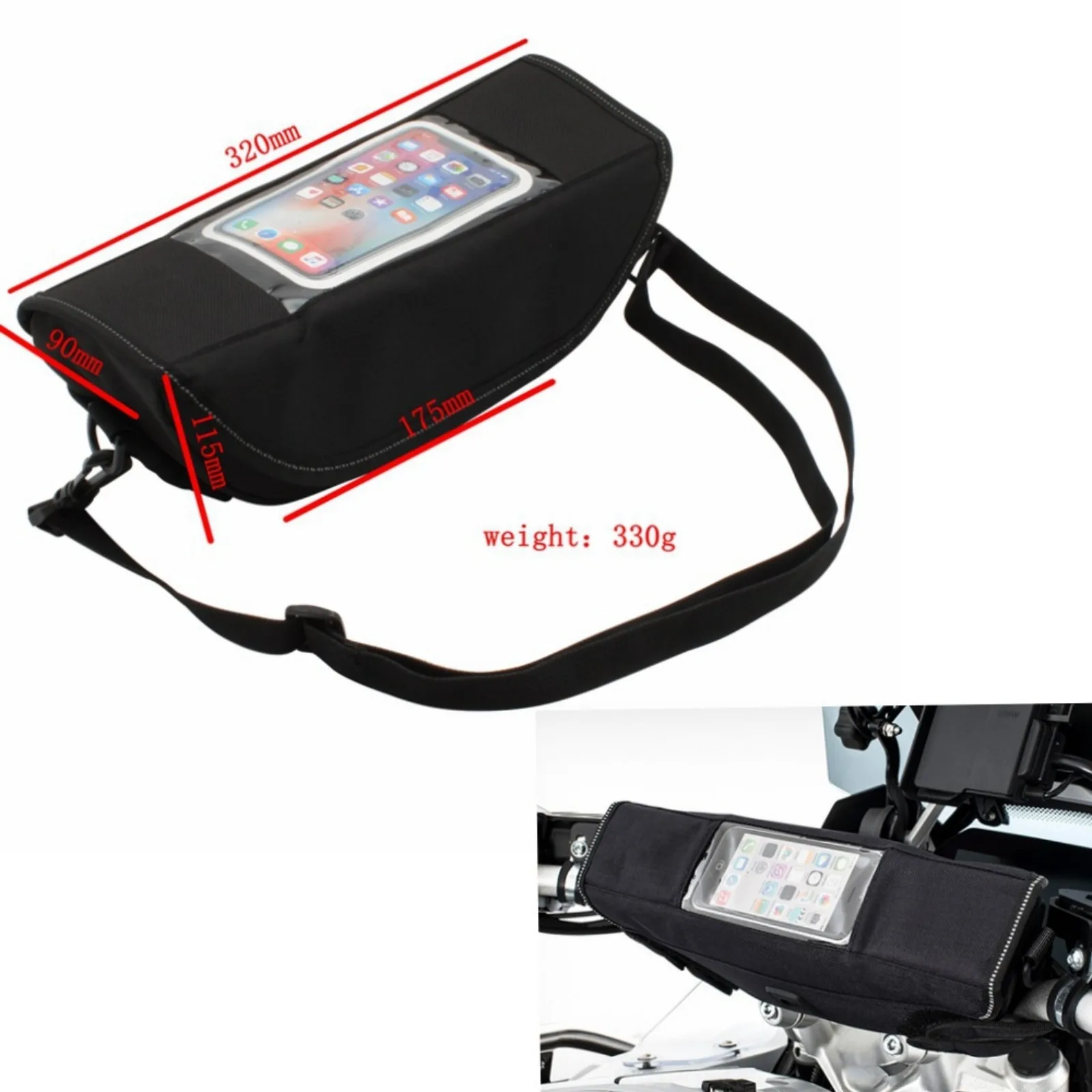

For BMW F850GS R1200GS R1250GS & Adventure Motorcycle Navigation Waterproof Bag
