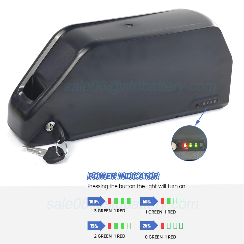 polly 21700 48v 52v 36V ebike Battery 25AH 30Ah Electric Bike Lithinum Ion Batterie for 1500W 1000W 750W Bafang/Voilamart motor