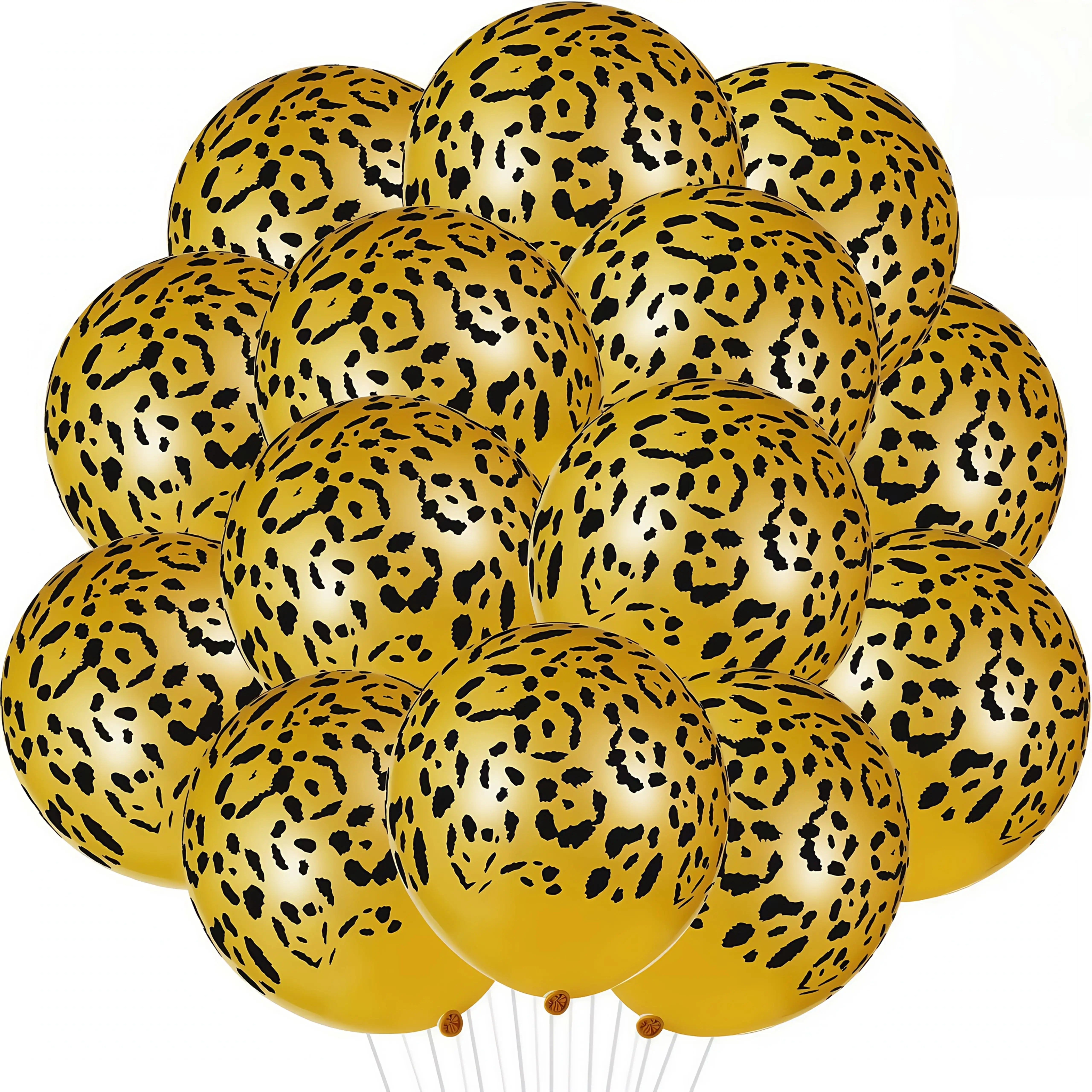 Baby Nursery Jungle Theme - Leopard Balloons Cheetah Animal Print Balloons