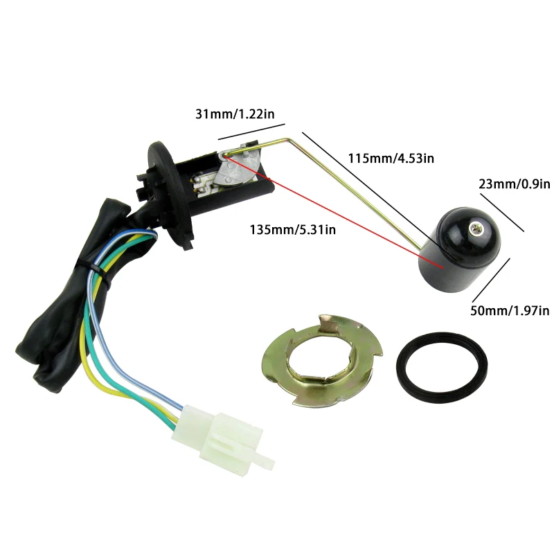 

GY6 125 G99F Cycling Fuel Sending Unit Motorbike Fuel Tanks Sender Fuel Level Sensor For 125-150cc GY6 Scooter Moped ATV