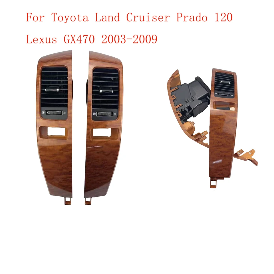 

Автомобильный аксессуар в сборе с вентиляционным отверстием переменного тока, накладка для Toyota Land Cruiser Prado 120 Lexus GX470 2003-2009 55474-60040