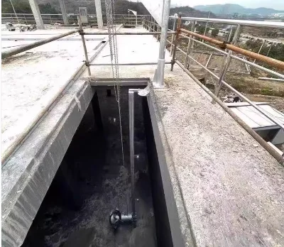 Submersible Mixer Anaerobic Tank Low Speed Flow Generator Sewage Treatment Equipment Reflux Pump Stainless Steel Mixer