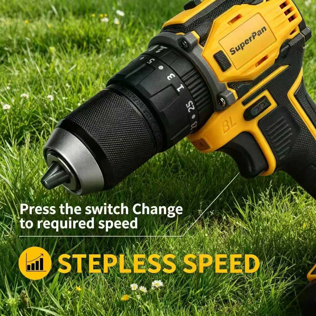 

Бесщеточная дрель 20В для тяжелых работ, 90 Нм, высокий крутящий момент, для промышленного оборудования и работ с металлоконструкциями, без аккумулятора, для Dewalt