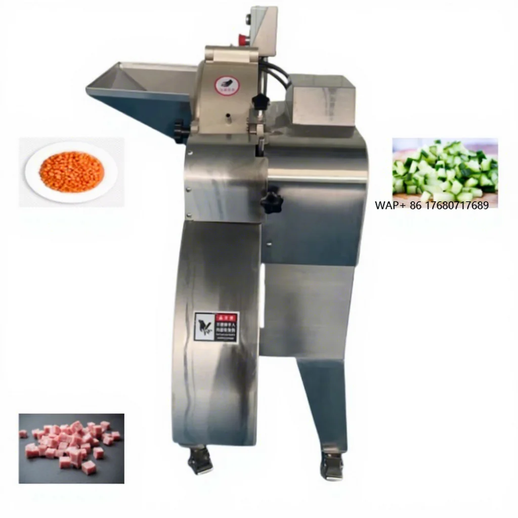 

Global Automatic Industrial Vegetable Fruit Onion Garlic Ginger Sweet Potato Carrot Cube Dice Dicer Making Cutter Dicing Machine