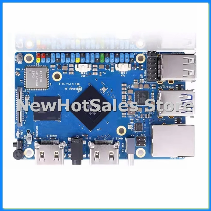 For 5 Pro 8GB RAM LPDDR5 Single Board Computer RK3588S Wi-Fi 5&BT5.0 BLE 5 Pro Development Board M.2-A86Z view 2