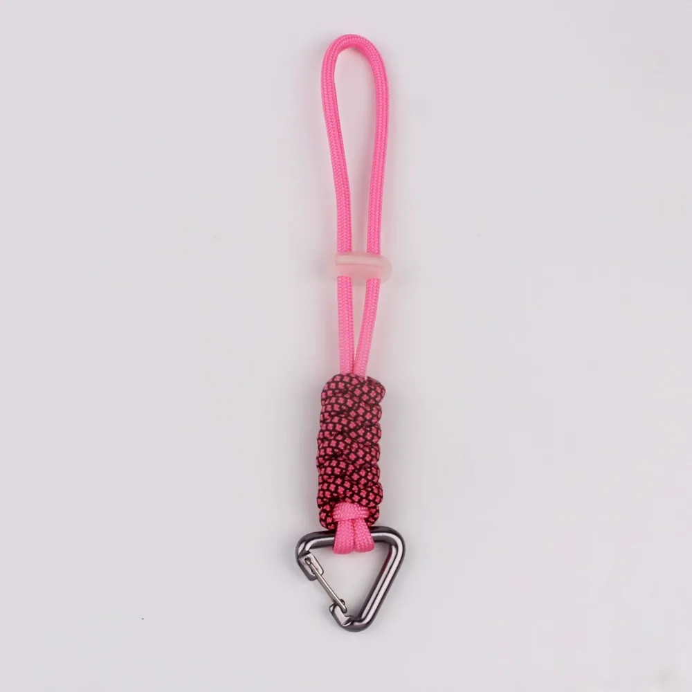 High Quality Portable Paracord Keychain Lanyard Creative Multifunctional Water Bottle Hanging Rope 17.4cm Hiking Backpack Buckle